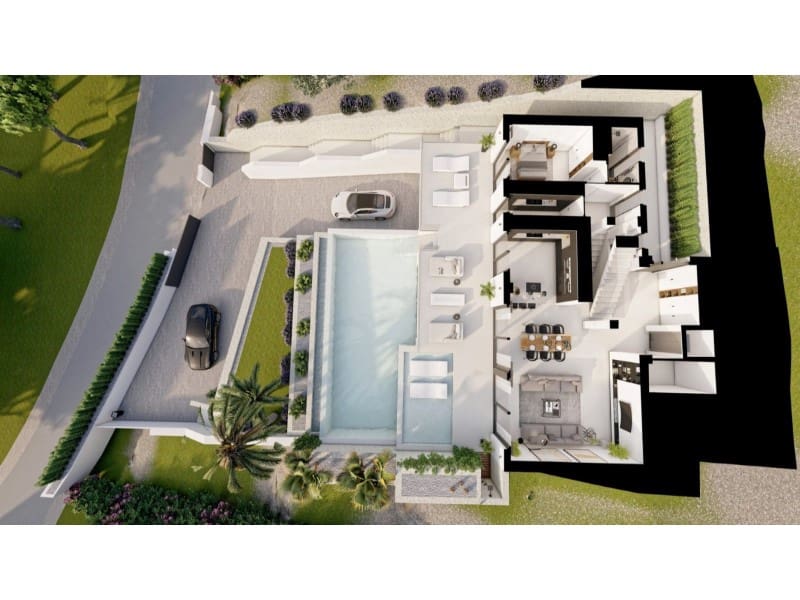 4 soveværelse Villa til salg i Altea la Vella med swimmingpool - € 2.090.000 (Ref: 7893831)