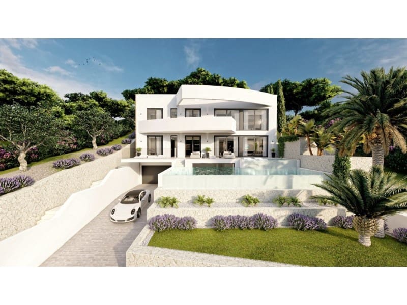 4 soveværelse Villa til salg i Altea la Vella med swimmingpool - € 2.090.000 (Ref: 7893831)