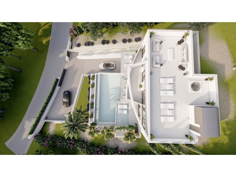 4 soveværelse Villa til salg i Altea la Vella med swimmingpool - € 2.090.000 (Ref: 7893831)