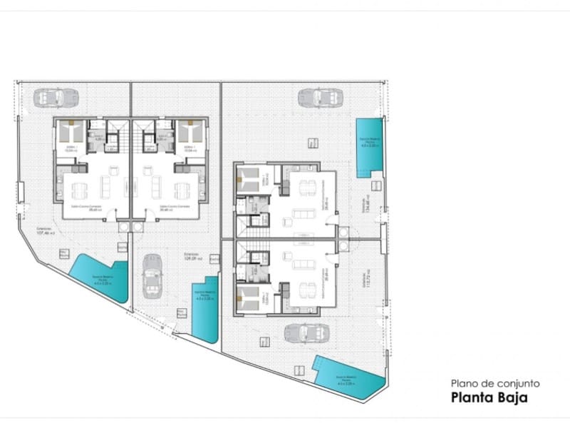Chalet de 3 habitaciones en Pilar de la Horadada en venta con piscina - 379.900 € (Ref: 7893910)
