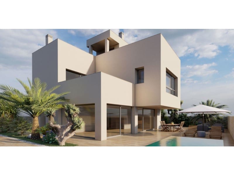 3 sypialnia Willa na sprzedaż w El Mojon z basenem - 1 895 000 € (Ref: 7894033)