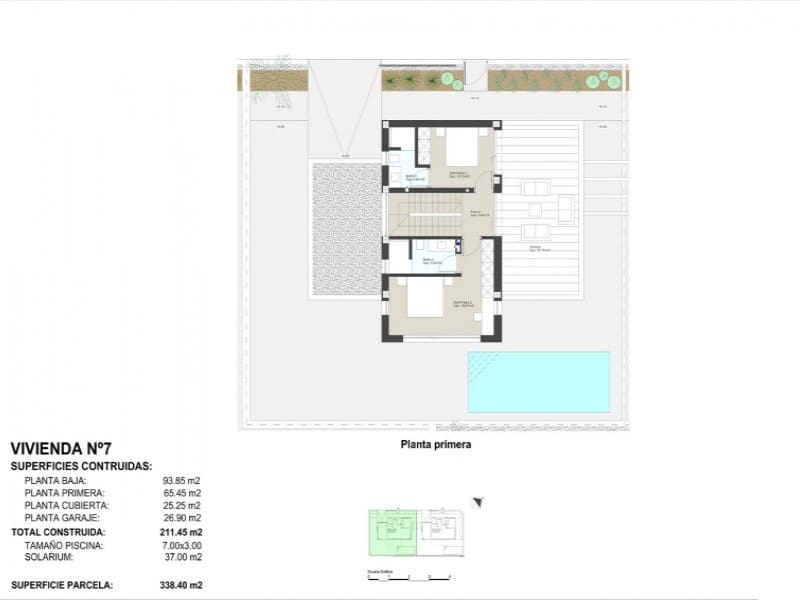 3 sypialnia Willa na sprzedaż w El Mojon z basenem - 1 895 000 € (Ref: 7894033)