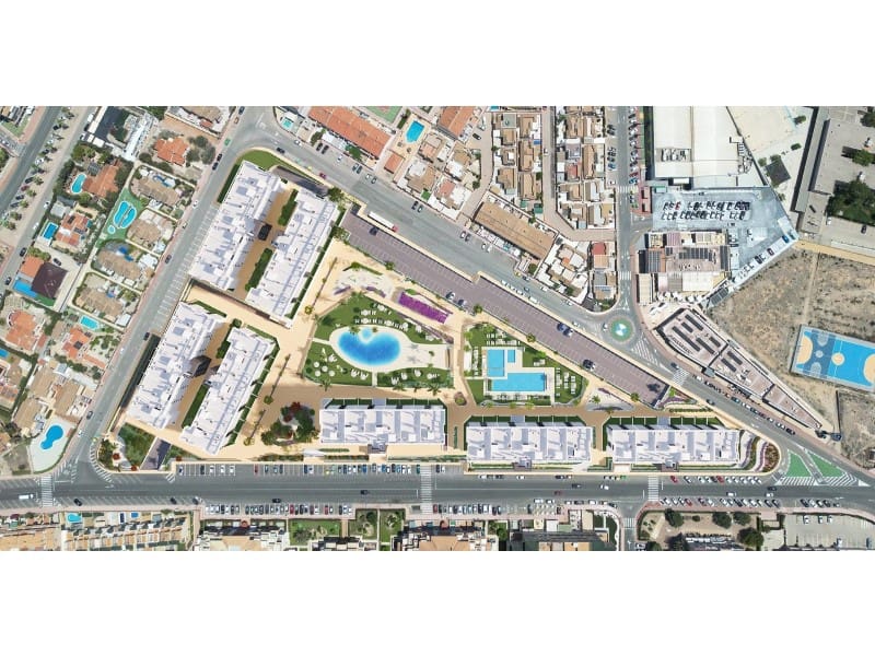 2 quarto Apartamento para venda em Torrevieja com piscina - 285 000 € (Ref: 8254026)