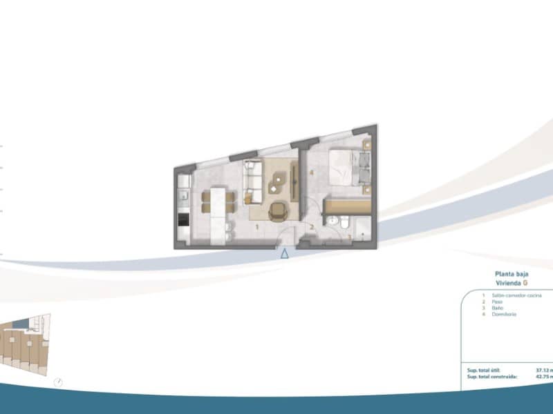 1 bedroom Apartment for sale in Los Cuarteros with pool - € 240,000 (Ref: 8580304)