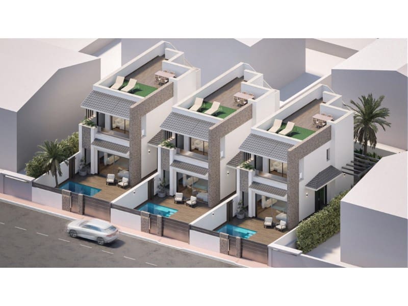 3 soverom Villa til salgs i San Pedro del Pinatar med svømmebasseng - € 479 900 (Ref: 8615534)