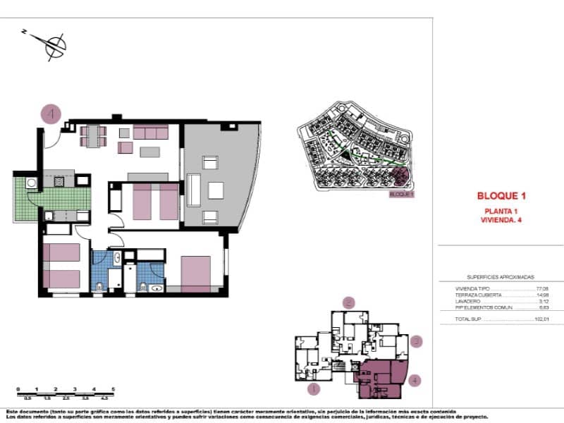 3 slaapkamer Appartement te koop in Pilar de la Horadada met zwembad - € 365.000 (Ref: 8756261)