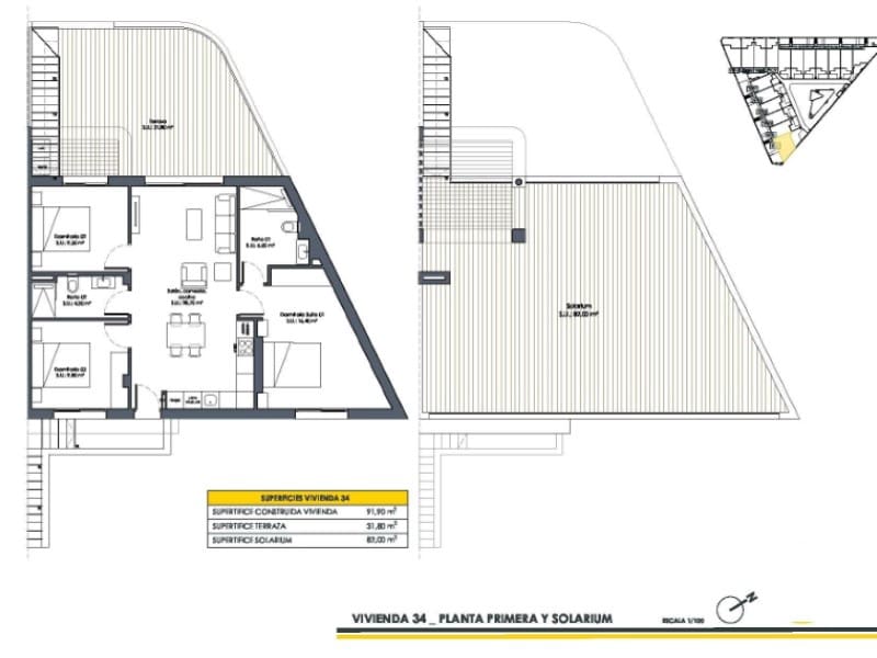 3 soveværelse Bungalow til salg i San Fulgencio med swimmingpool - € 316.900 (Ref: 8908045)