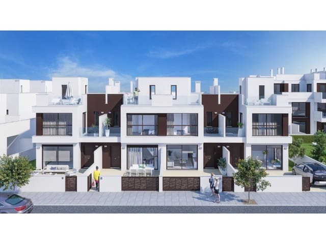 3 quarto Casa em Banda para venda em El Mojon, Pilar de la Horadada com piscina - 429 900 € (Ref: 8932596)