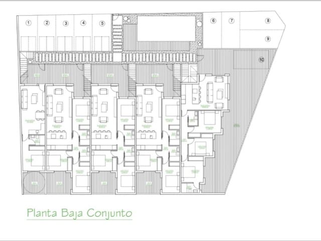 3 sovrum Bungalow till salu i San Pedro del Pinatar ciudad, San Pedro del Pinatar med pool - 299 900 € (Ref: 8954682)