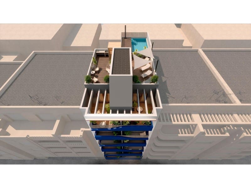 1 Zimmer Penthouse zu verkaufen in Torrevieja mit Pool - 275.000 € (Ref: 8968717)