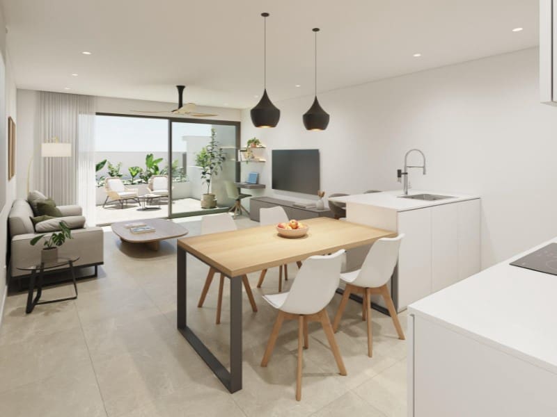 2 soveværelse Bungalow til salg i Pilar de la Horadada med swimmingpool - € 259.900 (Ref: 9042652)