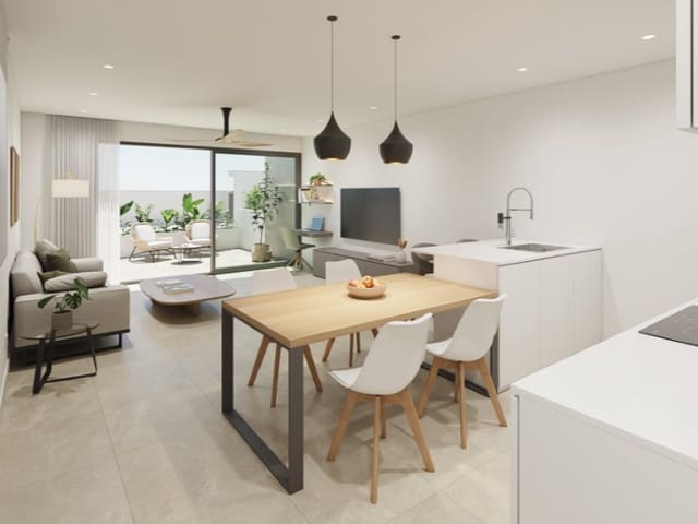 2 soveværelse Bungalow til salg i Pilar de la Horadada ciudad, Pilar de la Horadada med swimmingpool - € 259.900 (Ref: 9042652)