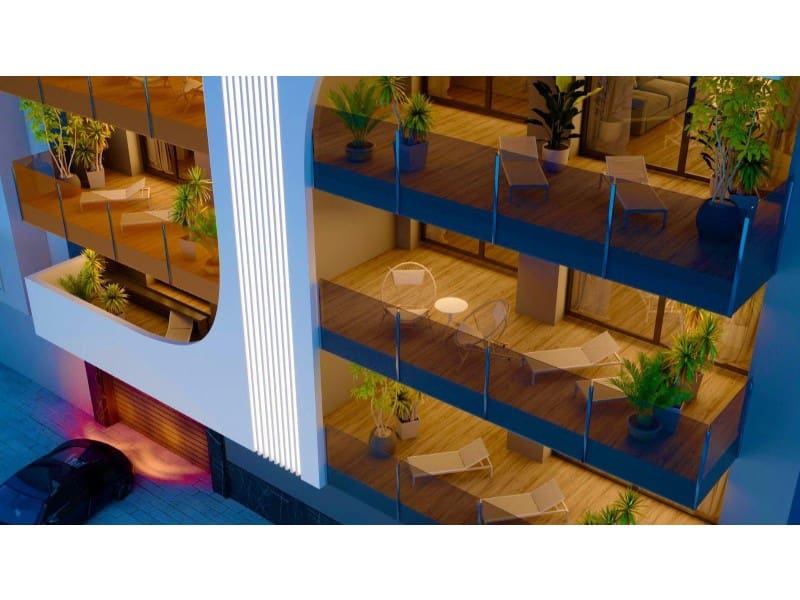 Ático de 3 habitaciones en Torrevieja en venta con piscina - 599.000 € (Ref: 9062680)