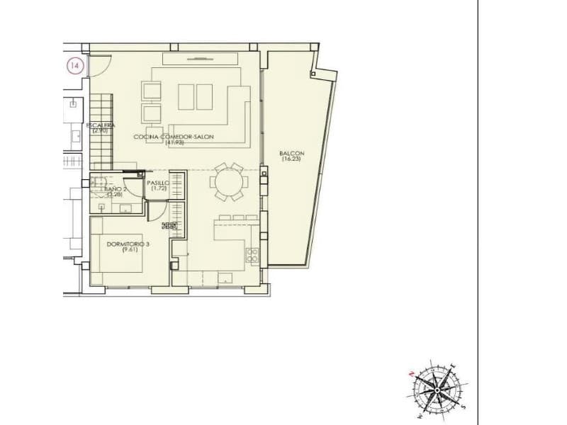 3 soverom Penthouse til salgs i Torrevieja - € 548 000 (Ref: 9095549)