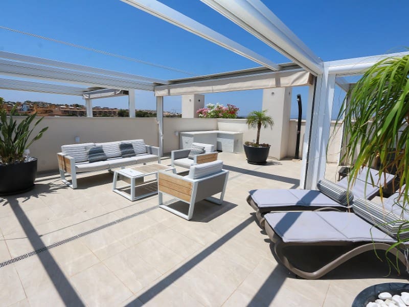 2 chambre Penthouse à vendre à Orihuela Costa avec garage - 365 000 € (Ref: 9125516)