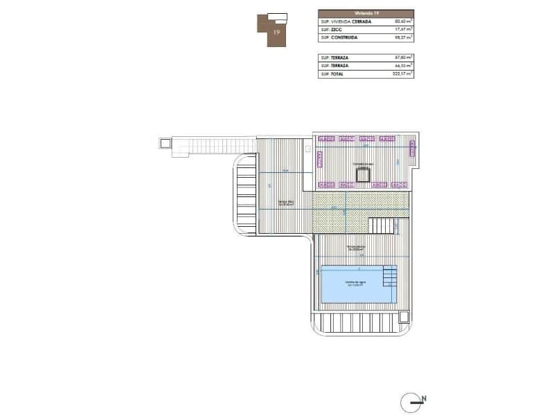 3 camera da letto Attico in vendita in Guardamar del Segura con piscina - 695.000 € (Rif: 9169868)