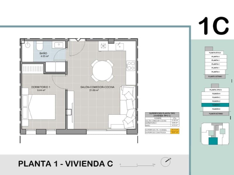 1 sovrum Lägenhet till salu i Torrevieja med pool - 185 000 € (Ref: 9169875)