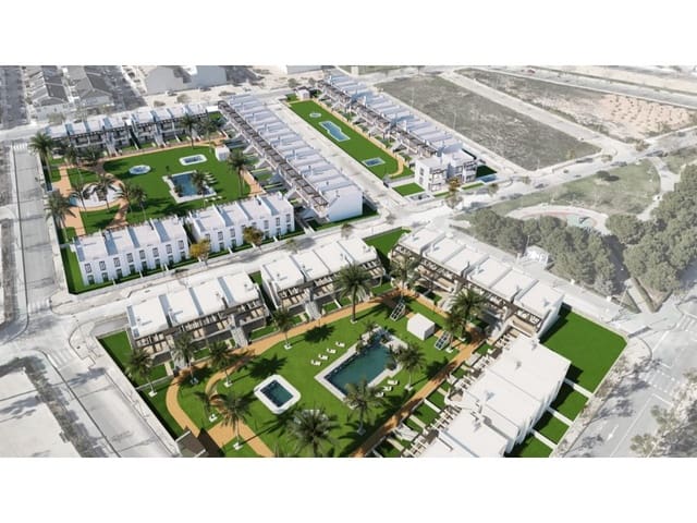 2 chambre Bungalow à vendre à Pilar de la Horadada ciudad, Pilar de la Horadada avec piscine - 293 000 € (Ref: 9169889)