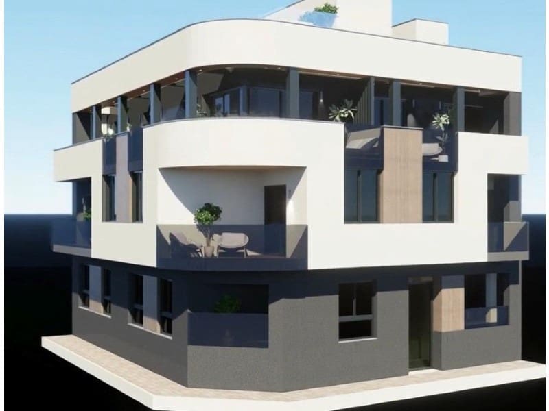 2 slaapkamer Penthouse te koop in Torrevieja - € 388.000 (Ref: 9176799)
