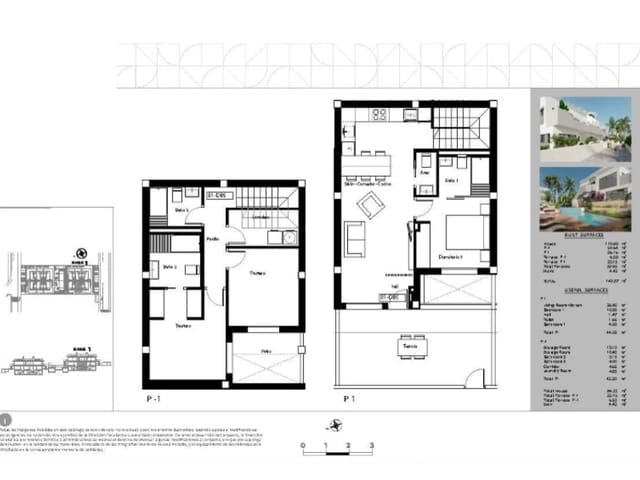 Bungalow de 3 habitaciones en Los Balcones - Los Altos, Torrevieja en venta con piscina - 330.000 € (Ref: 9291434)