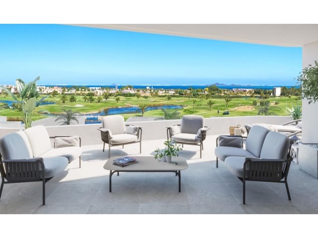 2 sovrum Lägenhet till salu i Las Lomas de Rame - Bahía Bella, Los Alcázares med pool - 292 000 € (Ref: 9308638)