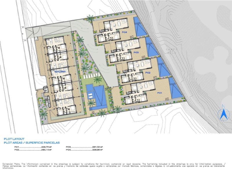 2 sovrum Lägenhet till salu i Los Alcazares med pool - 292 000 € (Ref: 9308638)