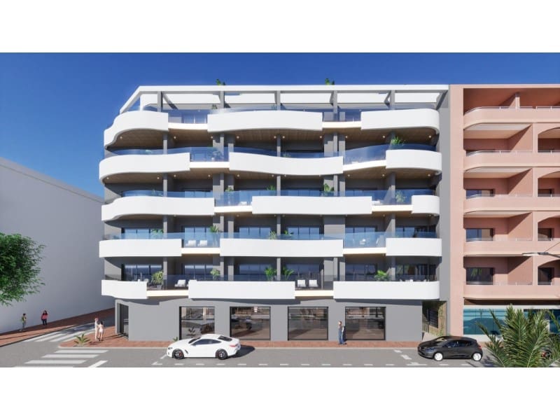 3 sypialnia Apartament na sprzedaż w Torrevieja z basenem - 439 000 € (Ref: 9369011)
