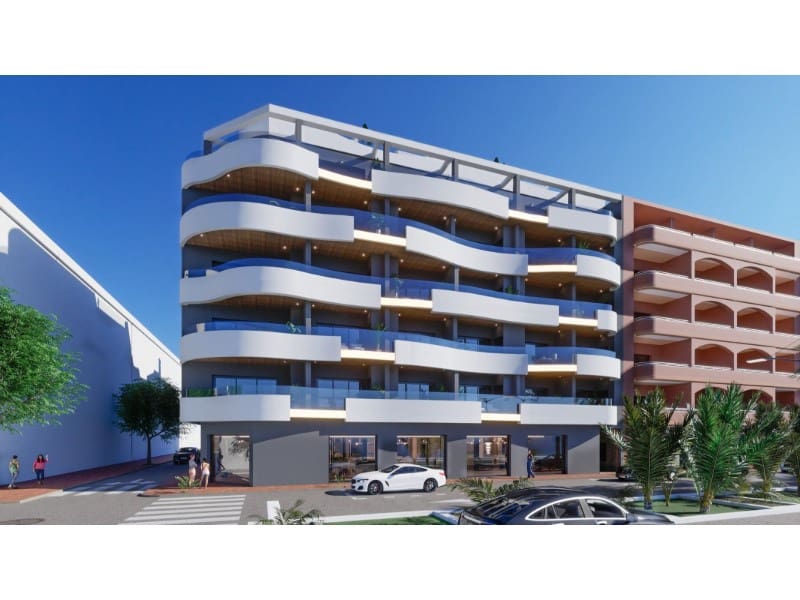 3 sypialnia Apartament na sprzedaż w Torrevieja z basenem - 439 000 € (Ref: 9369011)
