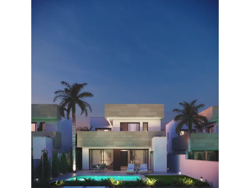 3 sypialnia Willa na sprzedaż w Santiago de la Ribera z basenem - 599 000 € (Ref: 9375436)