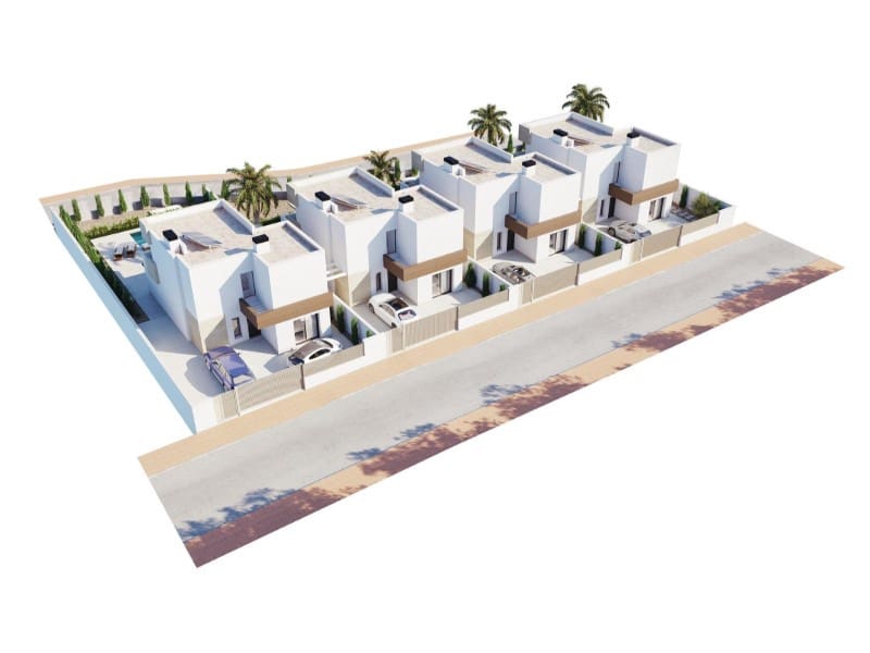 3 sypialnia Willa na sprzedaż w Santiago de la Ribera z basenem - 599 000 € (Ref: 9375436)