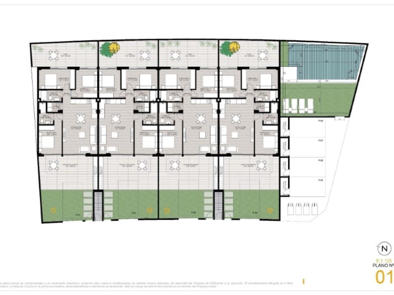 3 sypialnia Bungalow na sprzedaż w Lo Pagan z basenem - 375 900 € (Ref: 9375437)