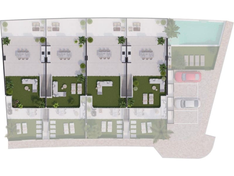 3 sypialnia Bungalow na sprzedaż w Lo Pagan z basenem - 375 900 € (Ref: 9375437)