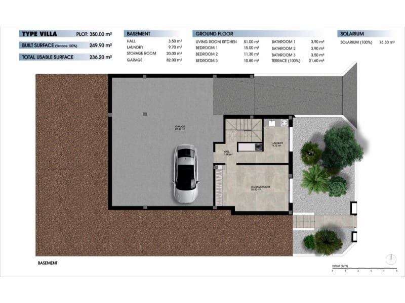 3 chambre Villa/Maison à vendre à Los Alcazares avec piscine - 695 000 € (Ref: 9383299)