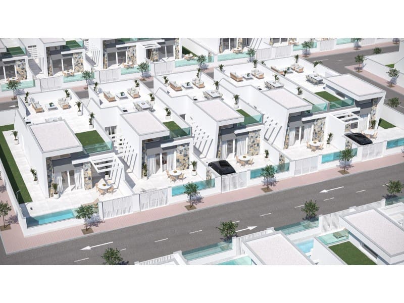 3 sypialnia Willa na sprzedaż w Los Alcazares z basenem - 407 000 € (Ref: 9386128)