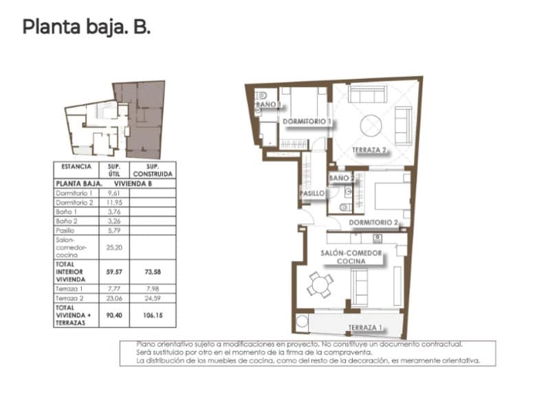 2 slaapkamer Appartement te koop in Torrevieja met zwembad - € 268.000 (Ref: 9396622)
