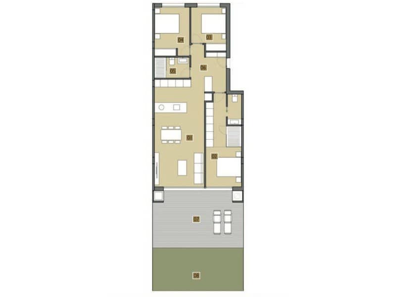 3 chambre Appartement à vendre à Orihuela Costa avec piscine - 449 000 € (Ref: 9411252)