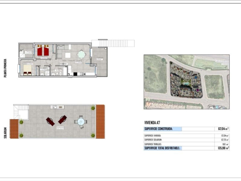 2 chambre Bungalow à vendre à Cox avec piscine - 229 000 € (Ref: 9411262)