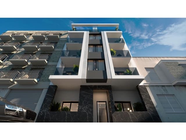 1 makuuhuone Huoneisto myytävänä paikassa Las Piscinas Naturales, Torrevieja mukana uima-altaan - 235 000 € (Ref: 9427892)