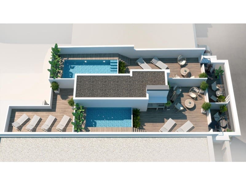1 makuuhuone Huoneisto myytävänä paikassa Torrevieja mukana uima-altaan - 235 000 € (Ref: 9427892)