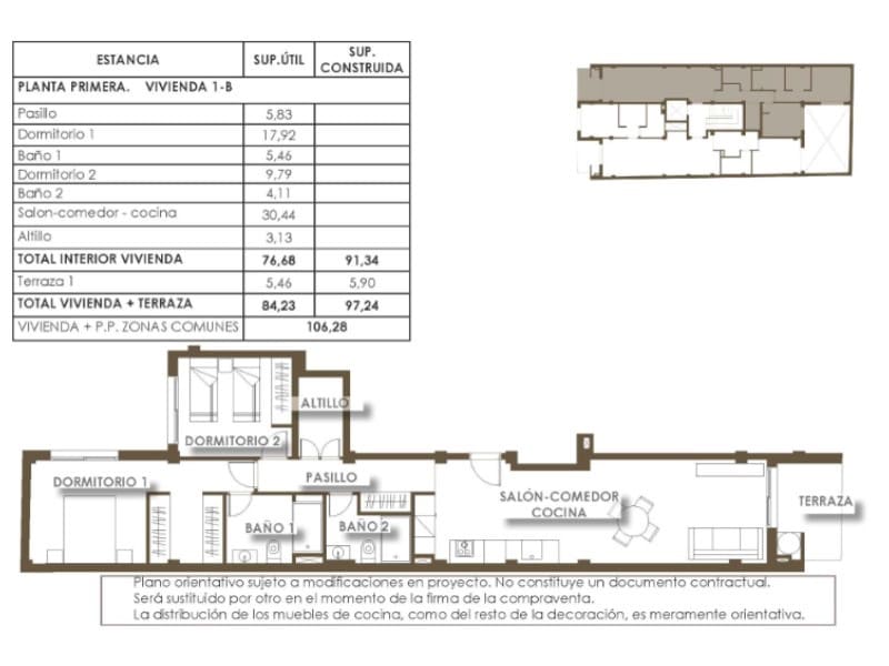 2 soverom Leilighet til salgs i Torrevieja med svømmebasseng - € 290 000 (Ref: 9427893)