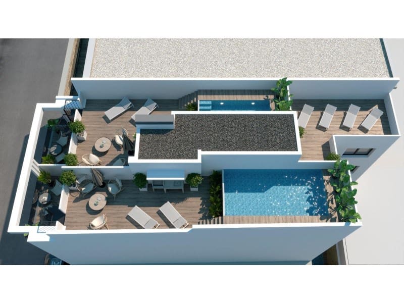 2 sypialnia Penthouse na sprzedaż w Torrevieja z basenem - 440 000 € (Ref: 9427894)