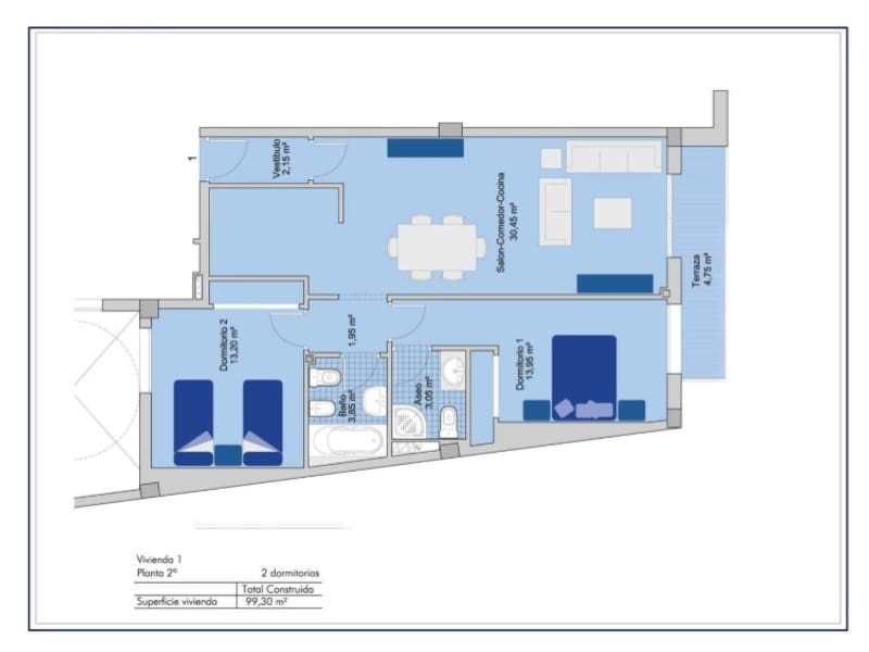 2 soveværelse Lejlighed til salg i San Miguel de Salinas med swimmingpool - € 165.000 (Ref: 9446698)