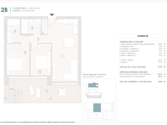 2 chambre Penthouse à vendre à Benijófar avec piscine - 410 000 € (Ref: 9456464)