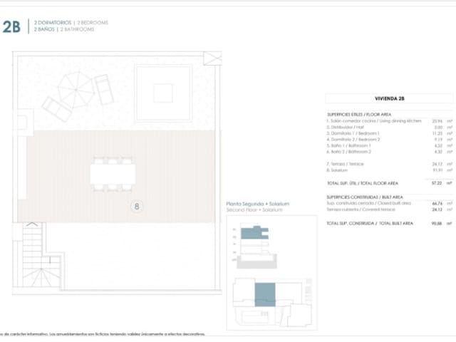2 chambre Penthouse à vendre à Benijófar avec piscine - 410 000 € (Ref: 9456464)