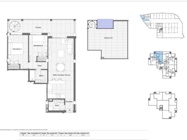 2 camera da letto Attico in vendita in Bigastro con piscina - 209.900 € (Rif: 9466079)