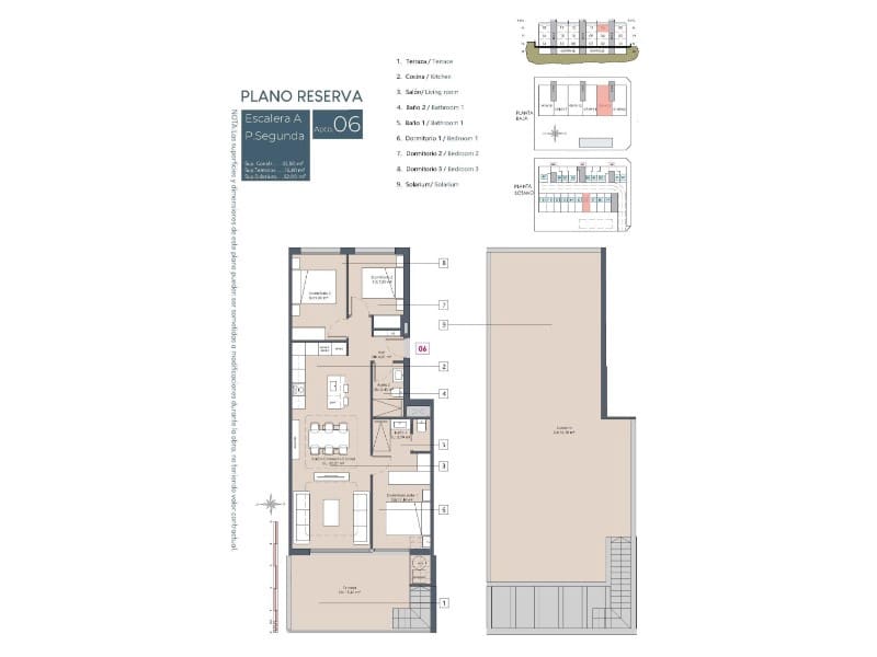 Ático de 3 habitaciones en Benijófar en venta con piscina - 399.900 € (Ref: 9510324)