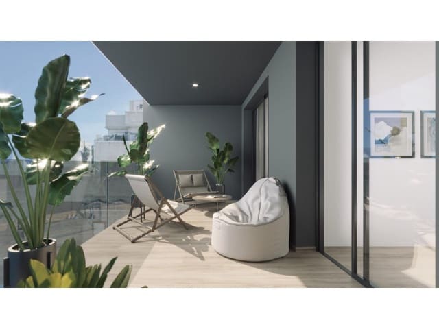 2 chambre Penthouse à vendre à Las Piscinas Naturales, Torrevieja avec piscine - 315 000 € (Ref: 9562038)