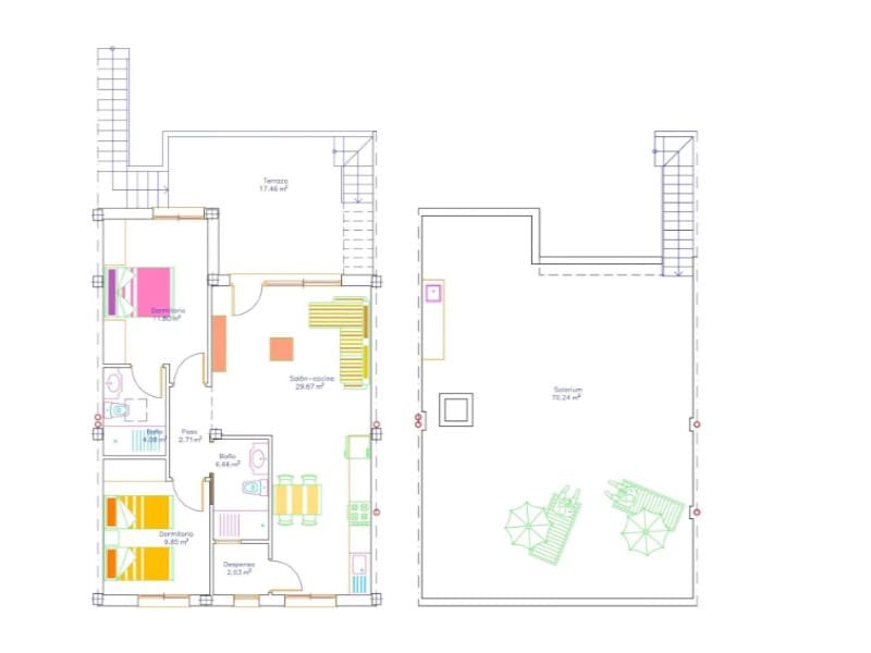 3 soveværelse Bungalow til salg i San Javier med swimmingpool - € 272.900 (Ref: 9571361)