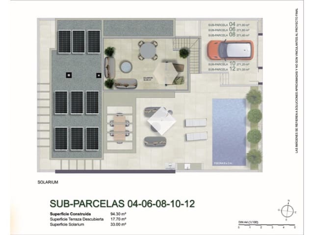 3 quarto Moradia para venda em Centro, Torrevieja com piscina - 480 000 € (Ref: 9627761)