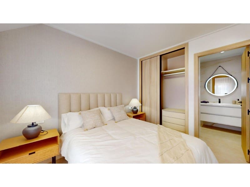 3 makuuhuone Huoneisto myytävänä paikassa El Mojon mukana uima-altaan - 294 900 € (Ref: 9627762)